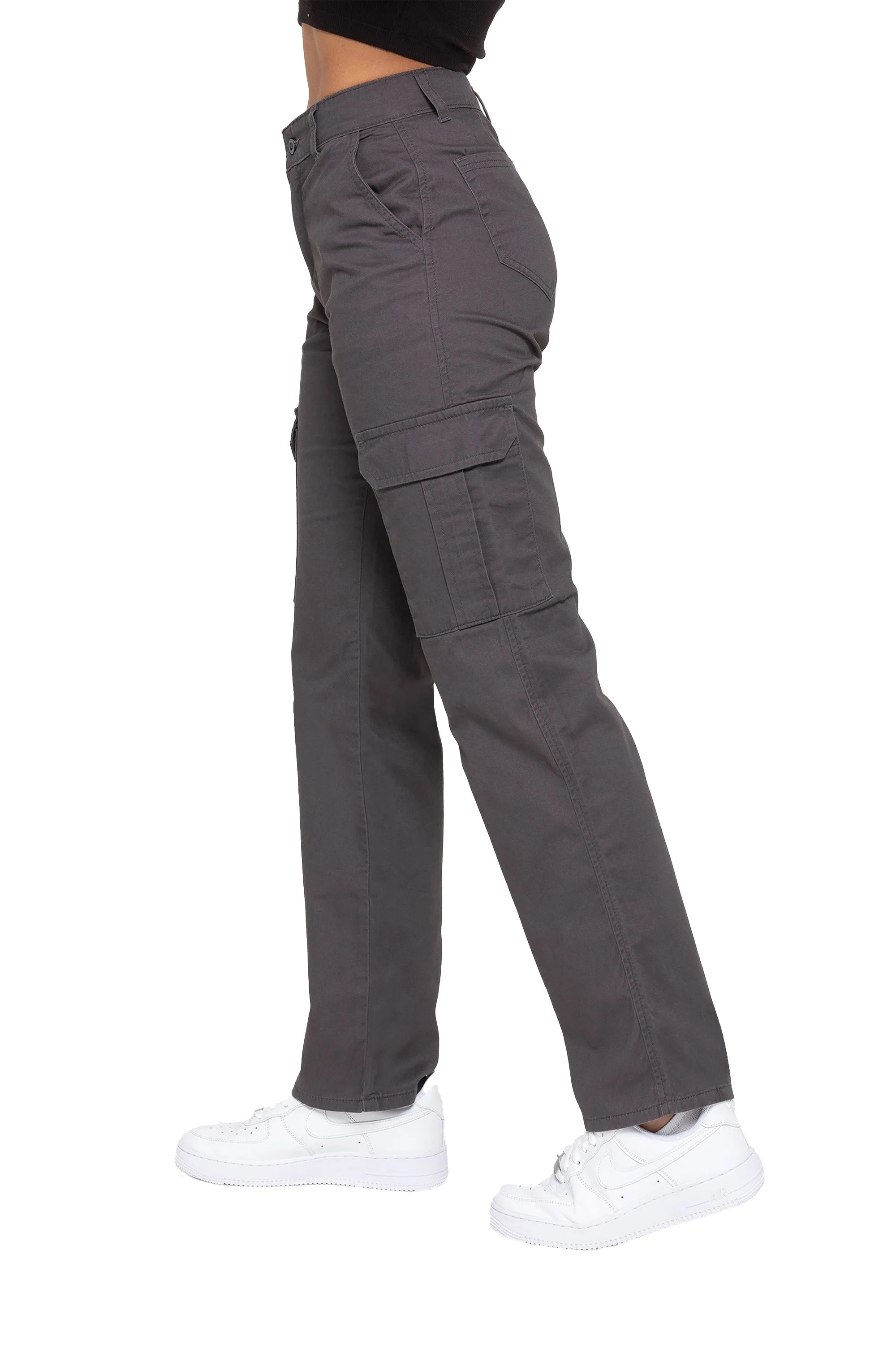 Enzo |  Womens Cargo Denim Jeans