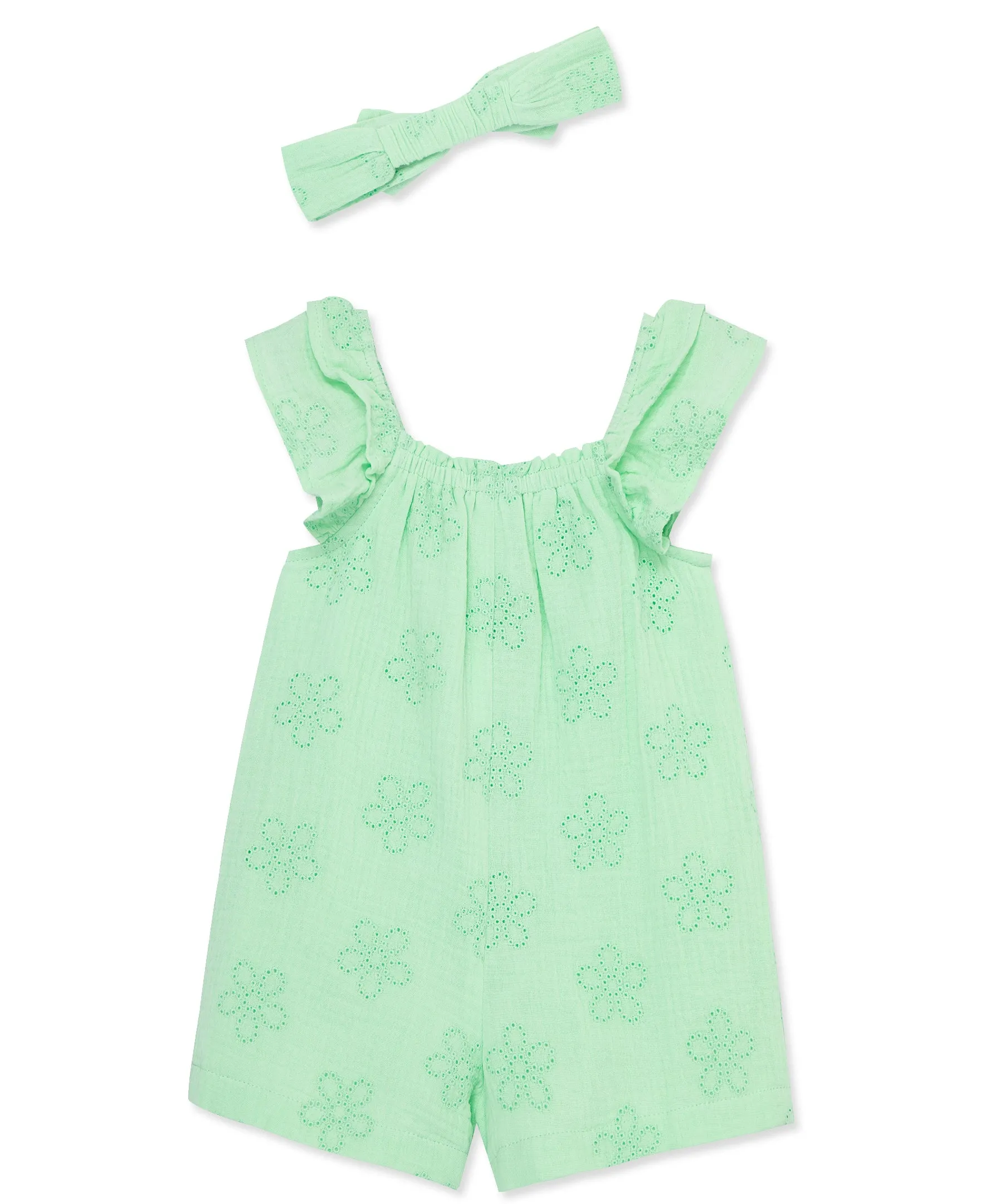 Eyelet Gauze Romper (12M-24M)