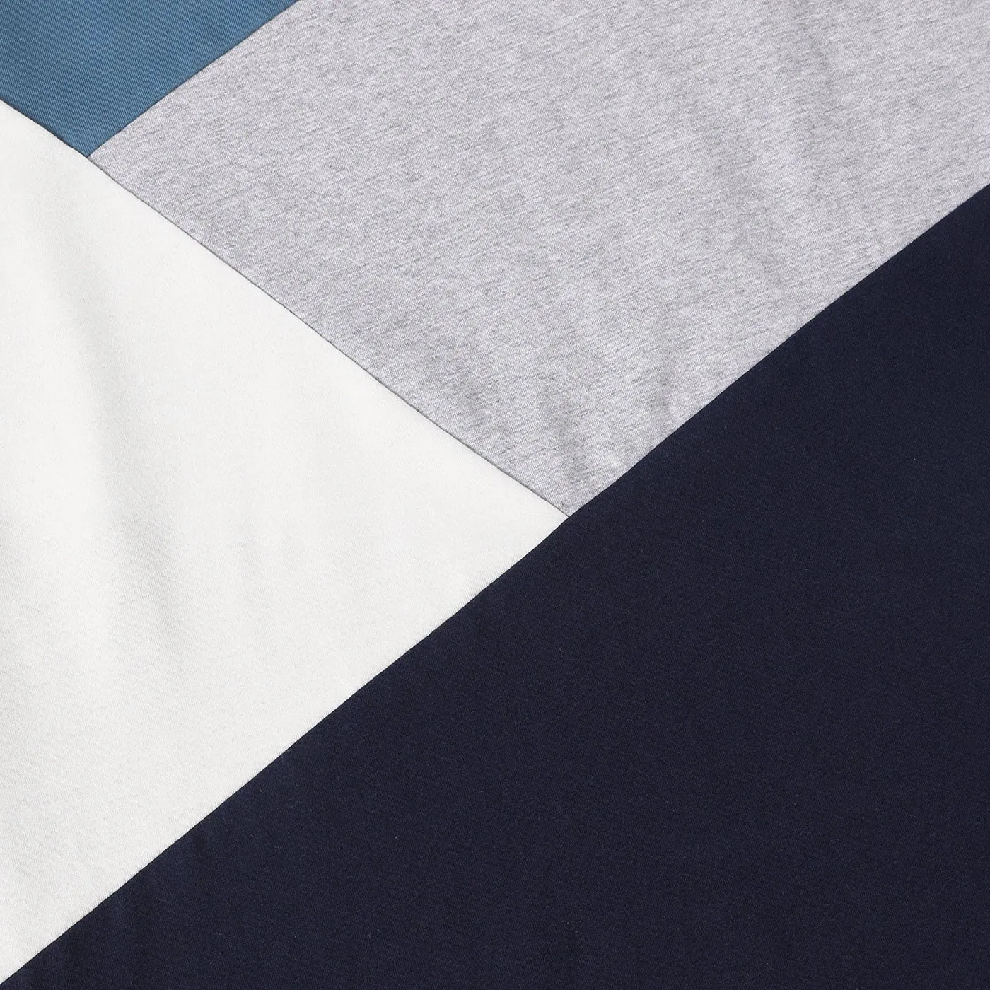 Family Matching Cotton Short-sleeve Colorblock T-shirts and Geo Print Belted Dresses Sets