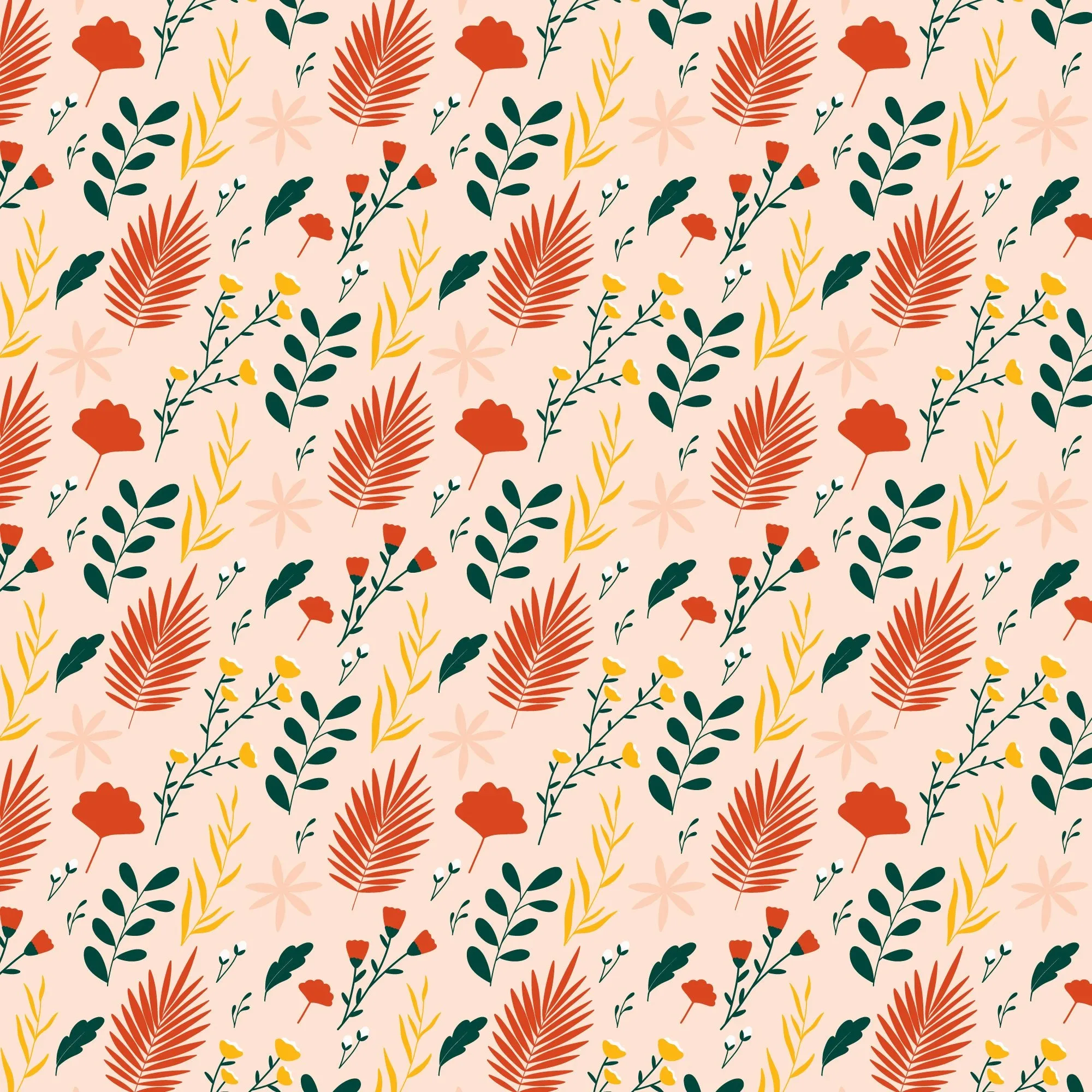 Footed Romper - Secret Garden Blush