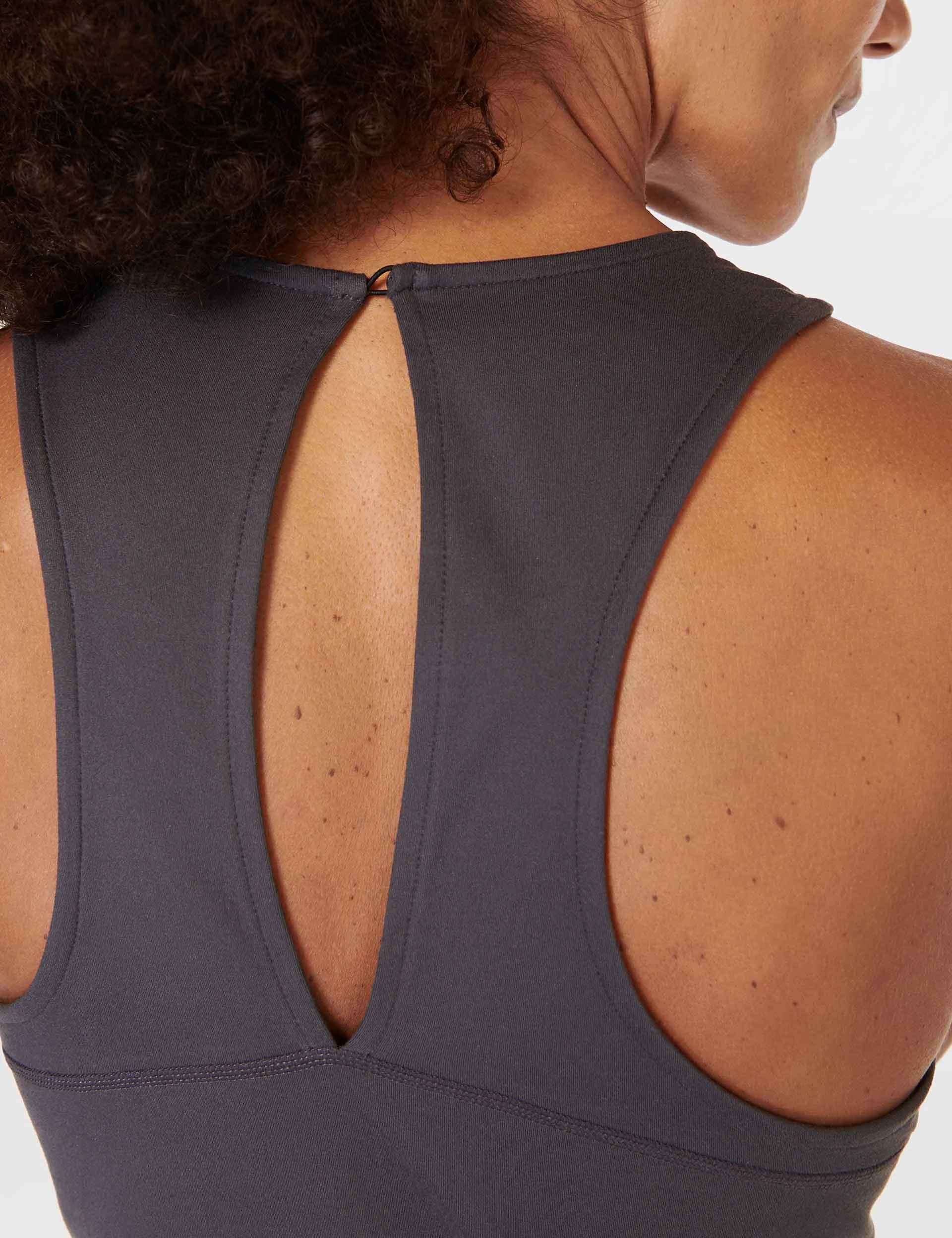 Gaia Performance Yoga Romper - Urban Grey