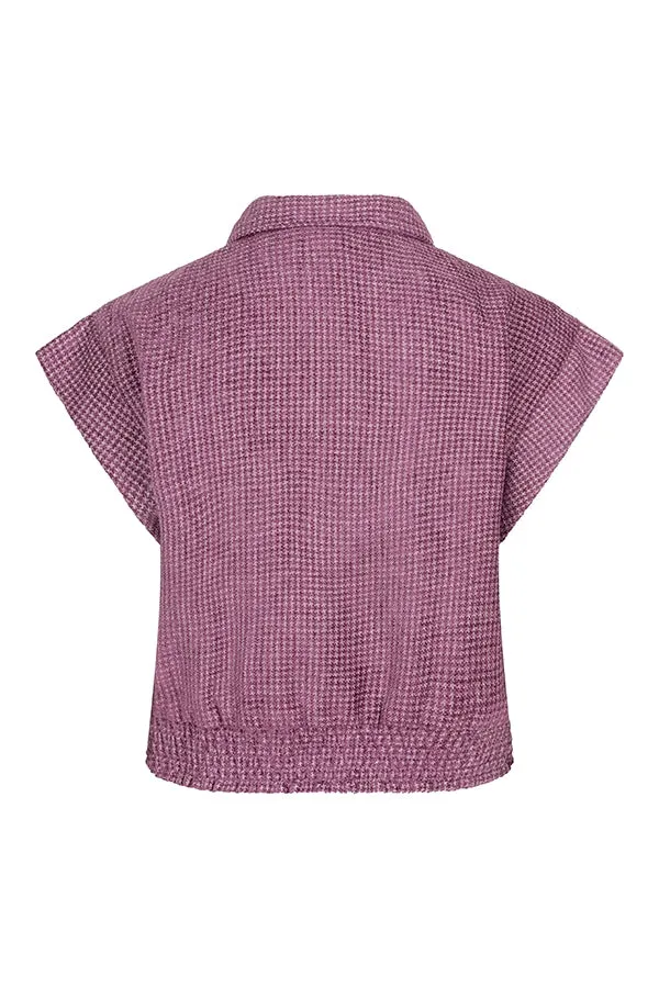 Gilet Ayla | Plum