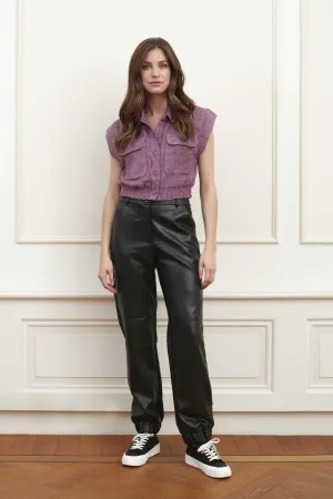 Gilet Ayla | Plum