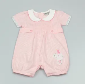 Girls Romper Kitten (0-3-9 Months)-GF1072