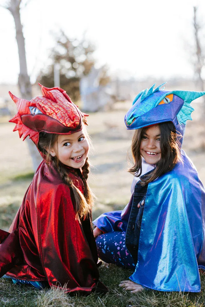 Great Pretenders Ruby The Metallic Dragon Cape