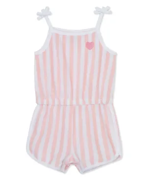 Heart Terry Romper (12M-24M)