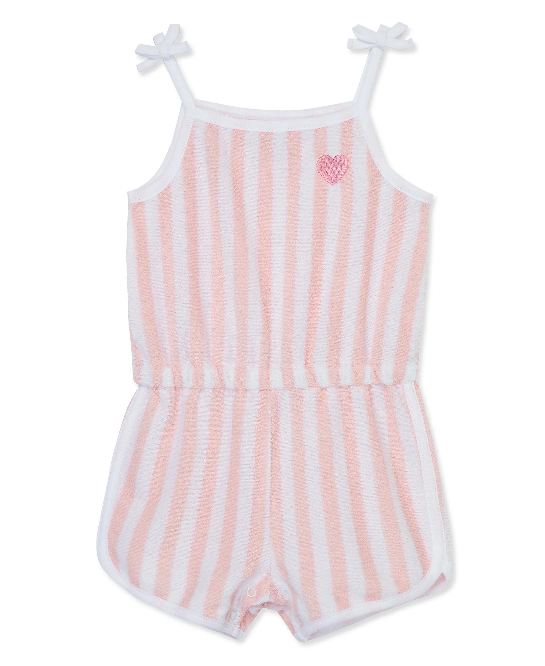 Heart Terry Romper (12M-24M)