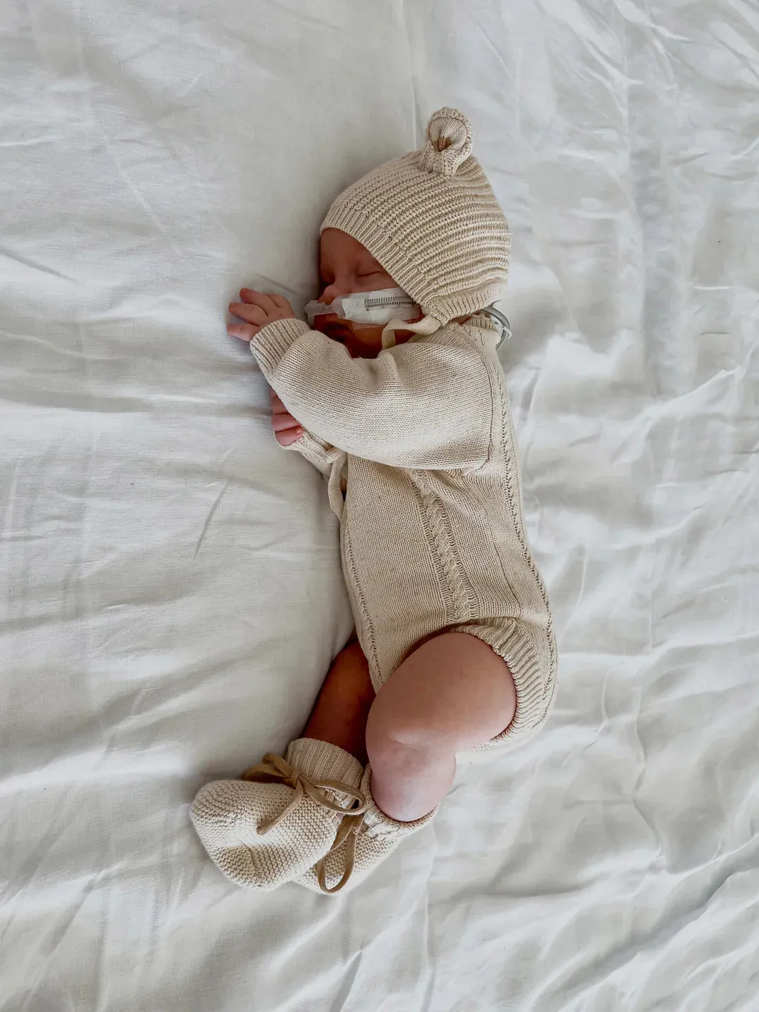 Heirloom Romper | Biscotti Fleck