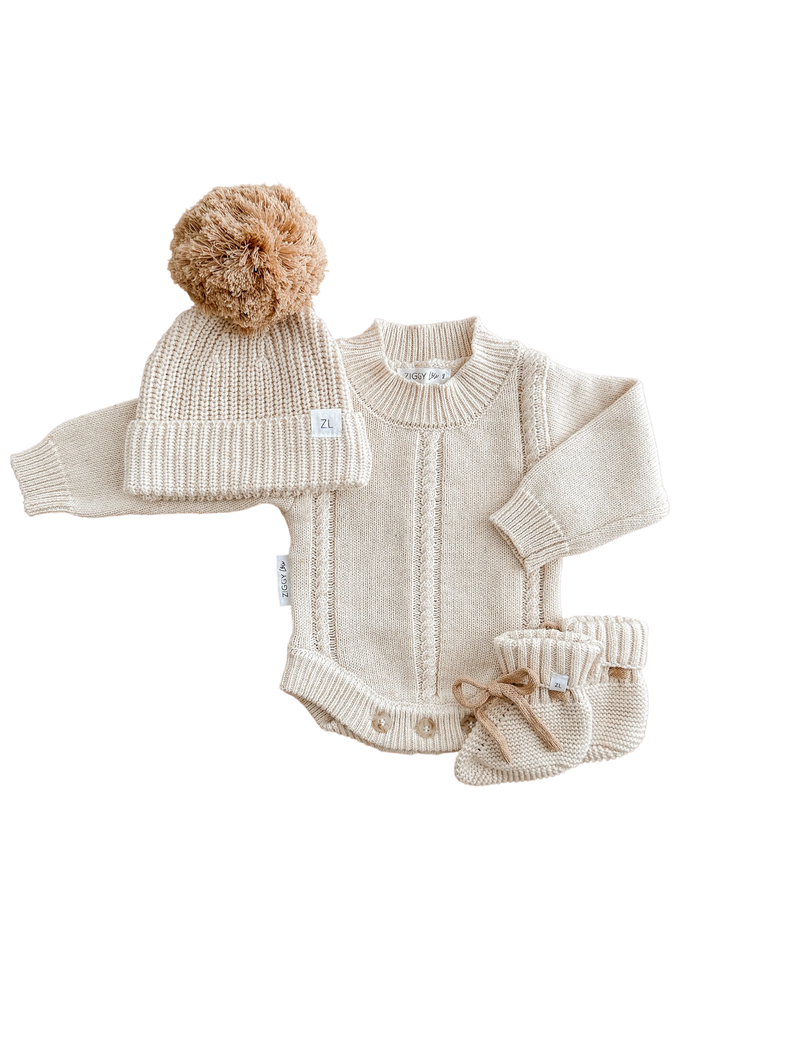 Heirloom Romper | Biscotti Fleck