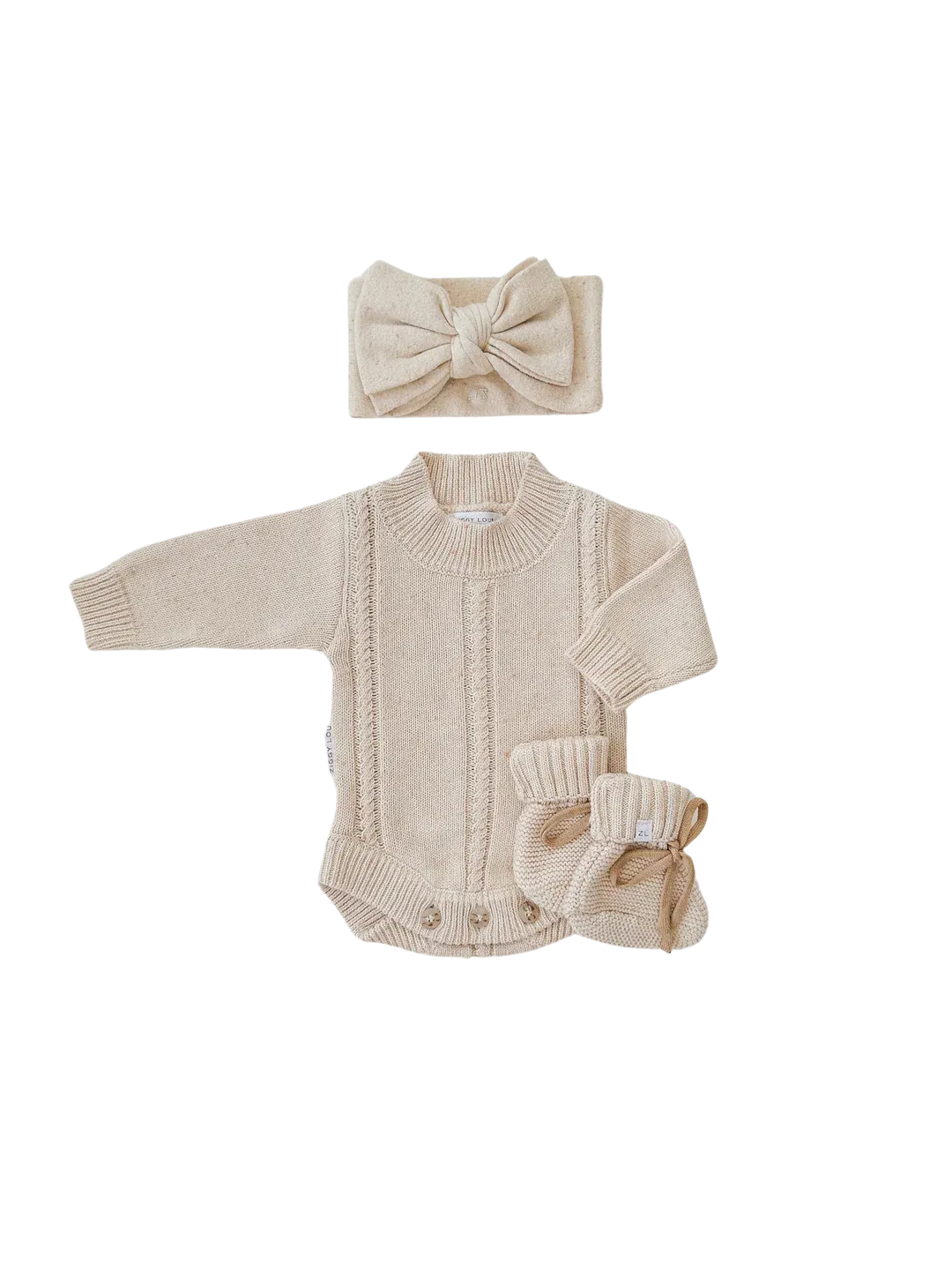 Heirloom Romper | Biscotti Fleck