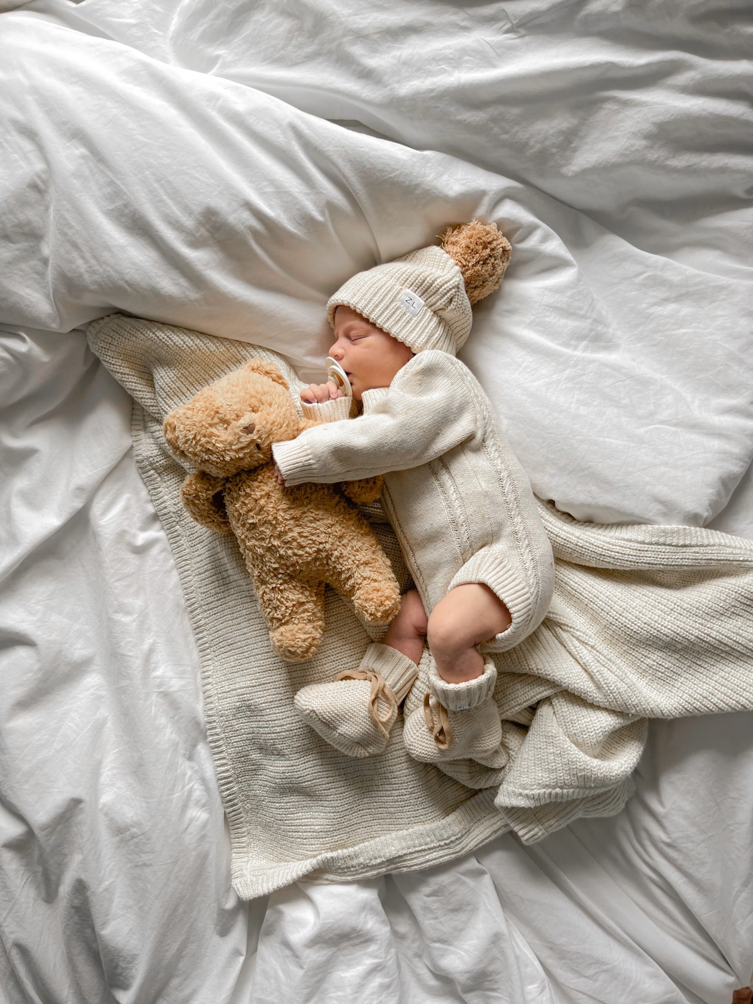 Heirloom Romper | Biscotti Fleck