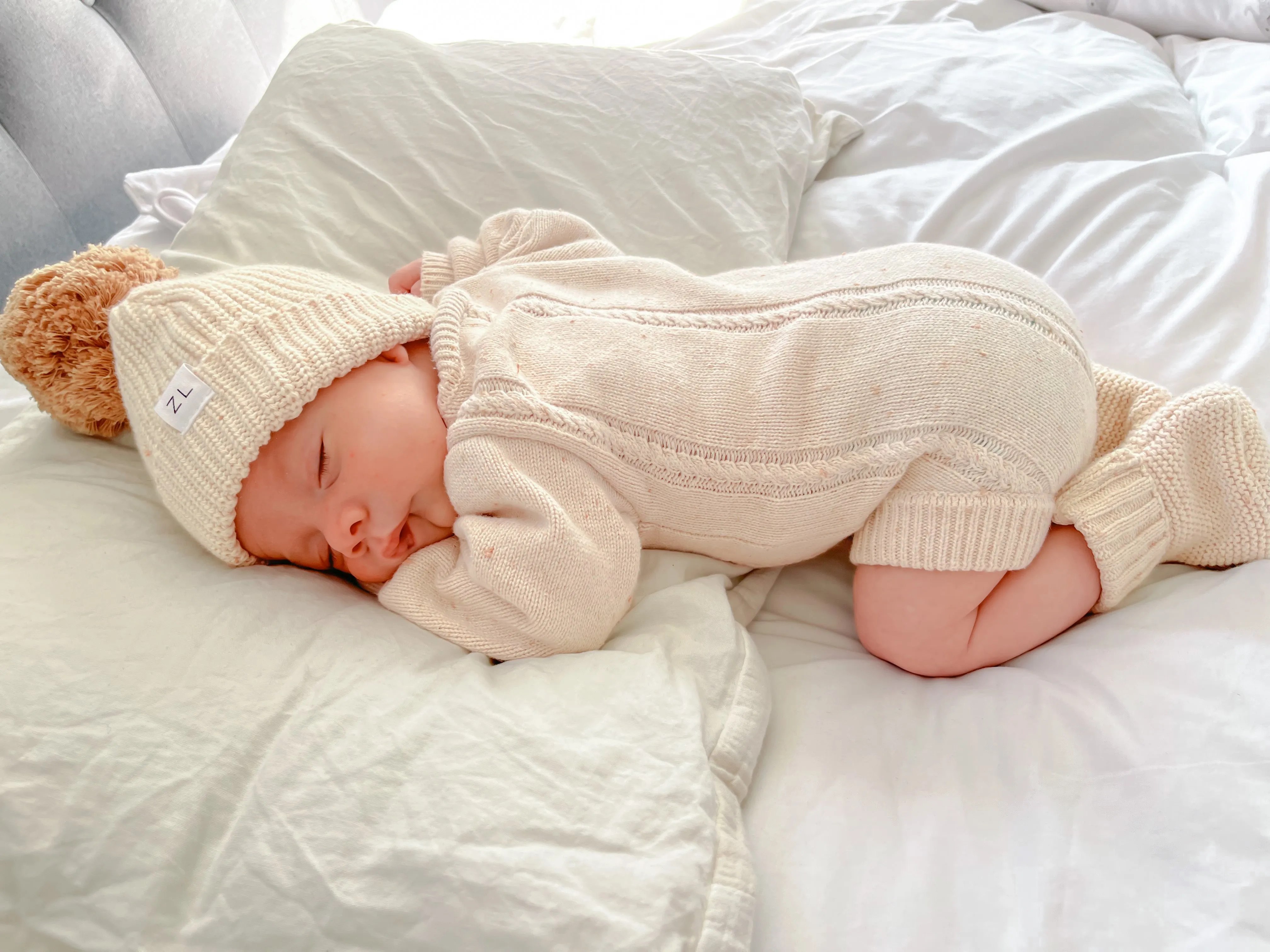 Heirloom Romper | Biscotti Fleck