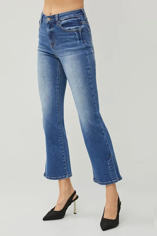 High Rise Bootcut Jeans