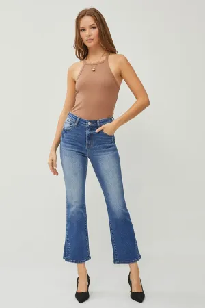 High Rise Bootcut Jeans