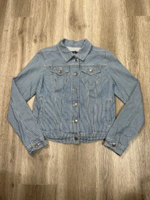 Jacket Denim By Max Jeans In Blue Denim, Size: Xs