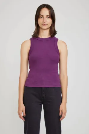 Jonesy Singlet - French Purple