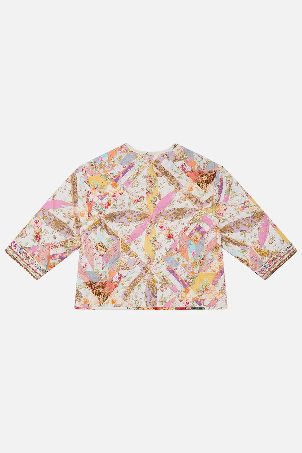 KIDS QUILTED JACKET 4-10 SEW YESTERDAY