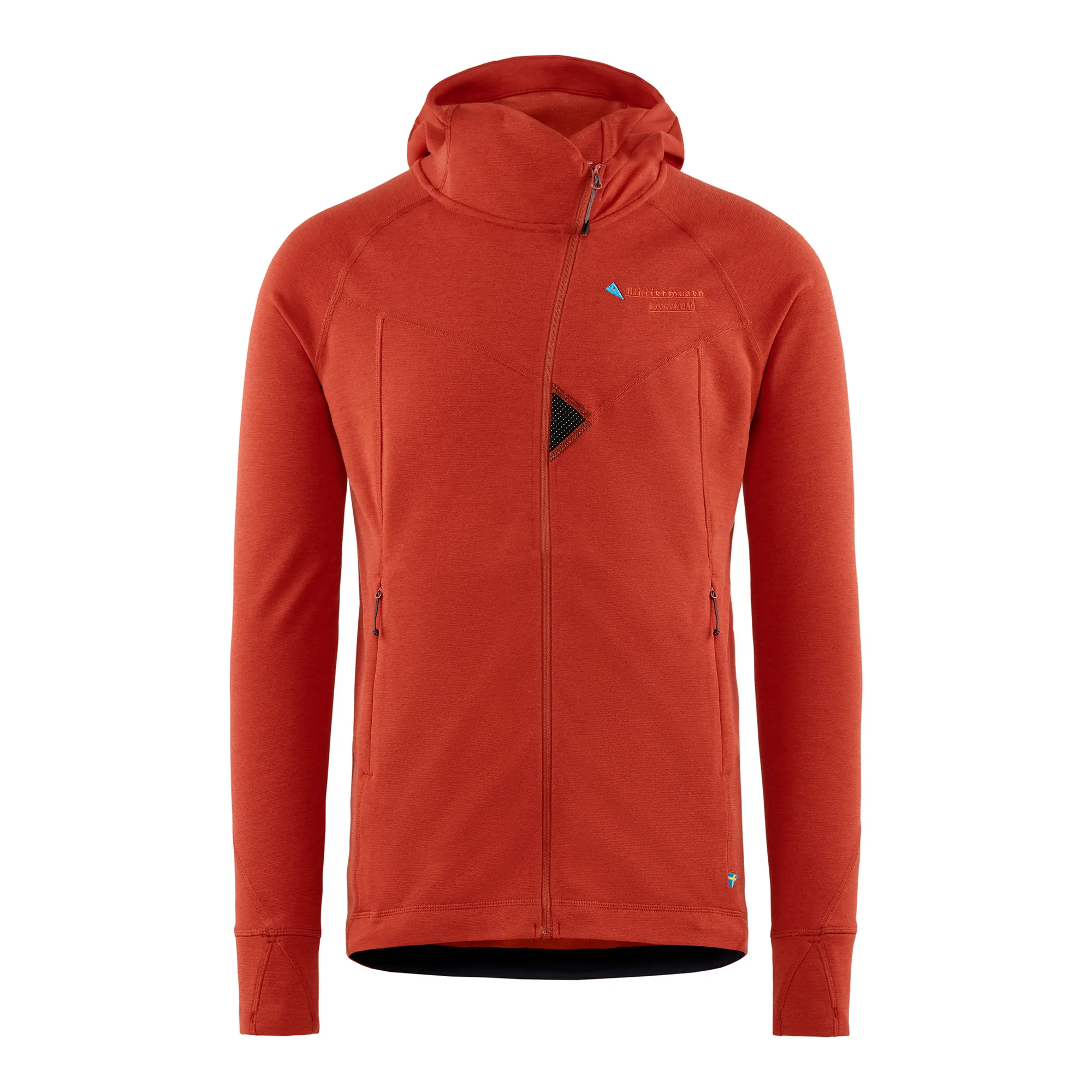 Klättermusen Njorun 2.0 Hoodie Men&#x27;s Dark Redwood | Buy Klättermusen Njorun 2.0 Hoodie Men&#x27;s Dark Redwood here | Outnorth