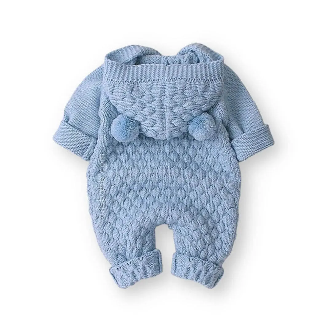 Knit Baby Bear Onesie