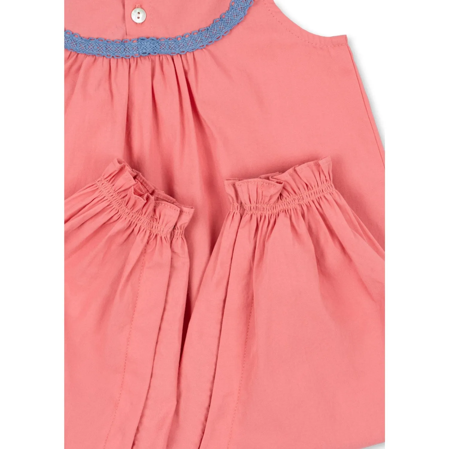 Konges Sløjd Strawberry Ice Nella Romper GOTS
