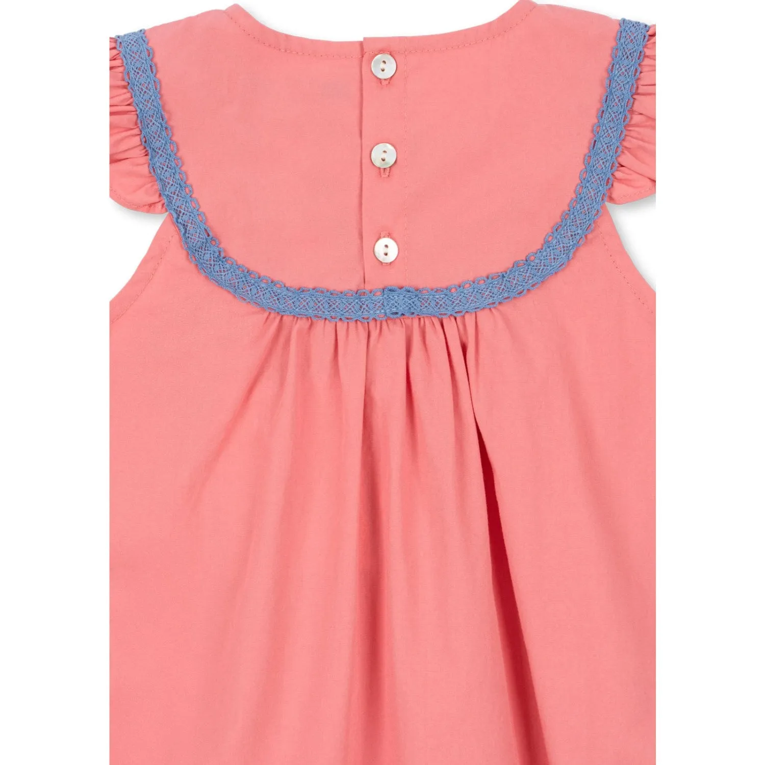 Konges Sløjd Strawberry Ice Nella Romper GOTS