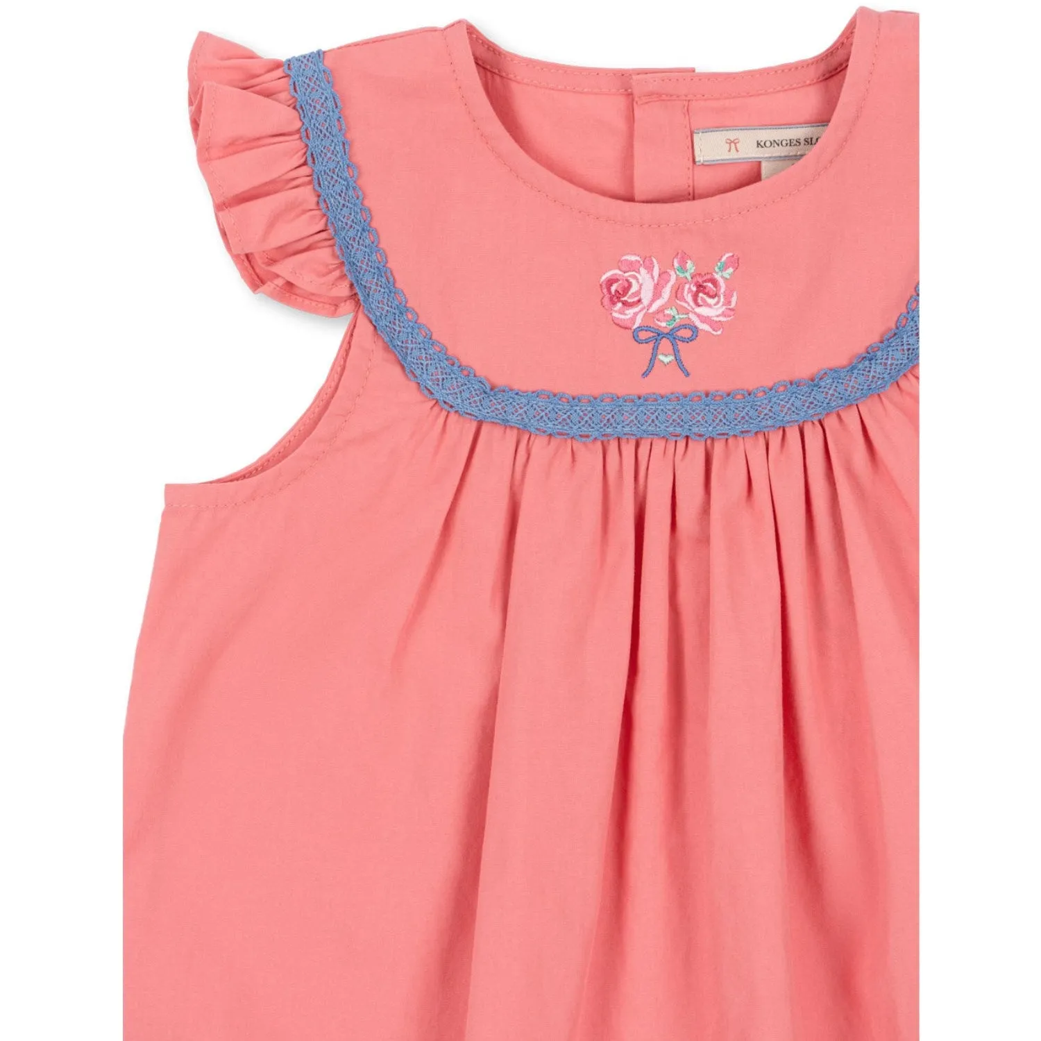 Konges Sløjd Strawberry Ice Nella Romper GOTS