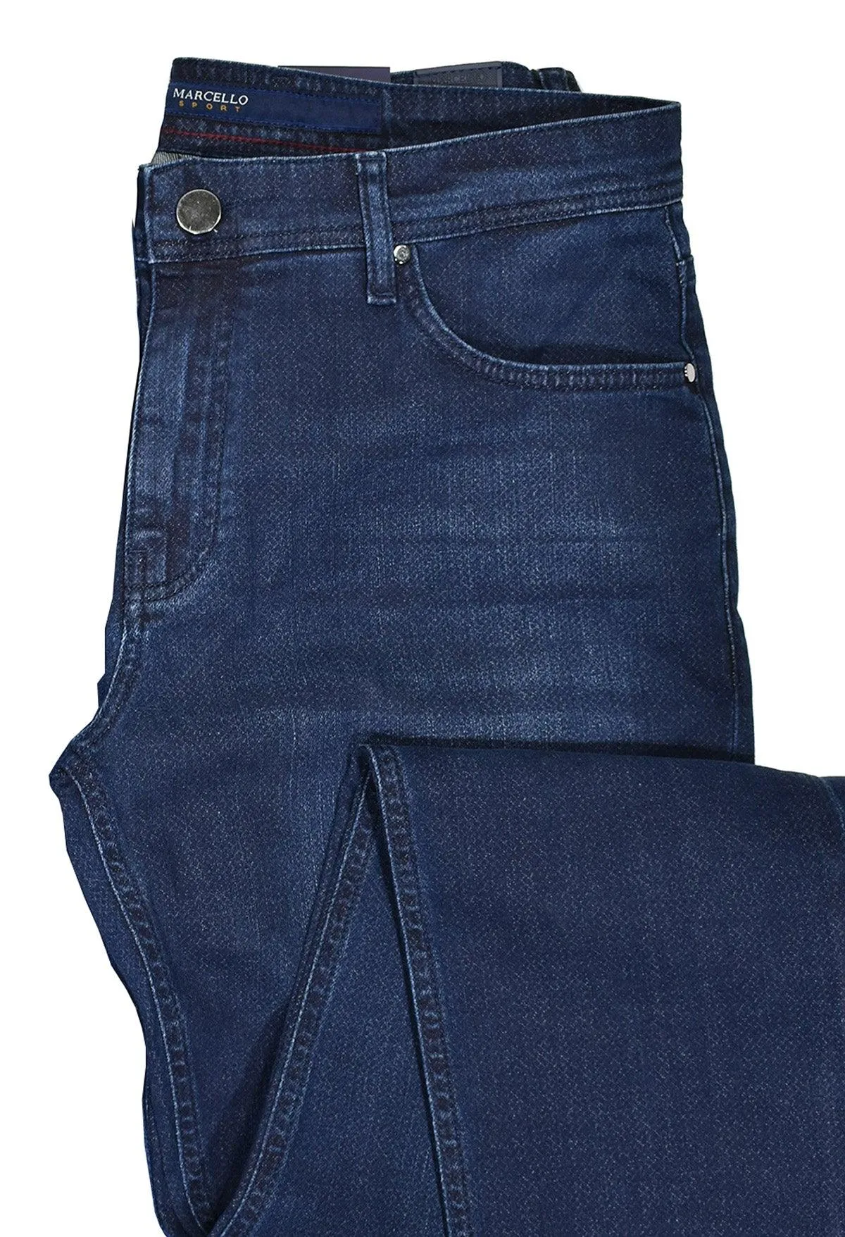 LP20 Navy - Marcello Comfort Mens Jeans