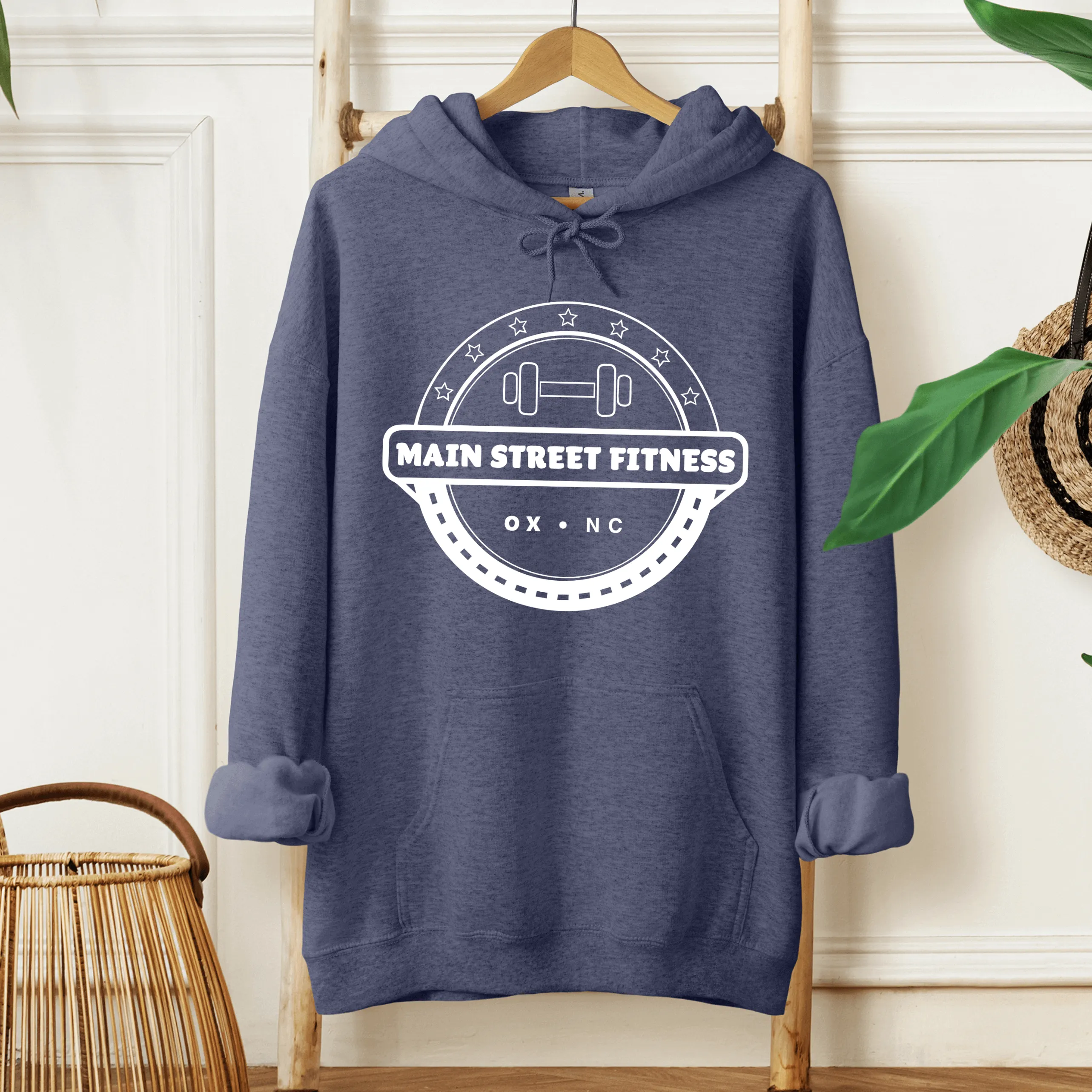 Main Street Fitness Front Pouch Hoodie