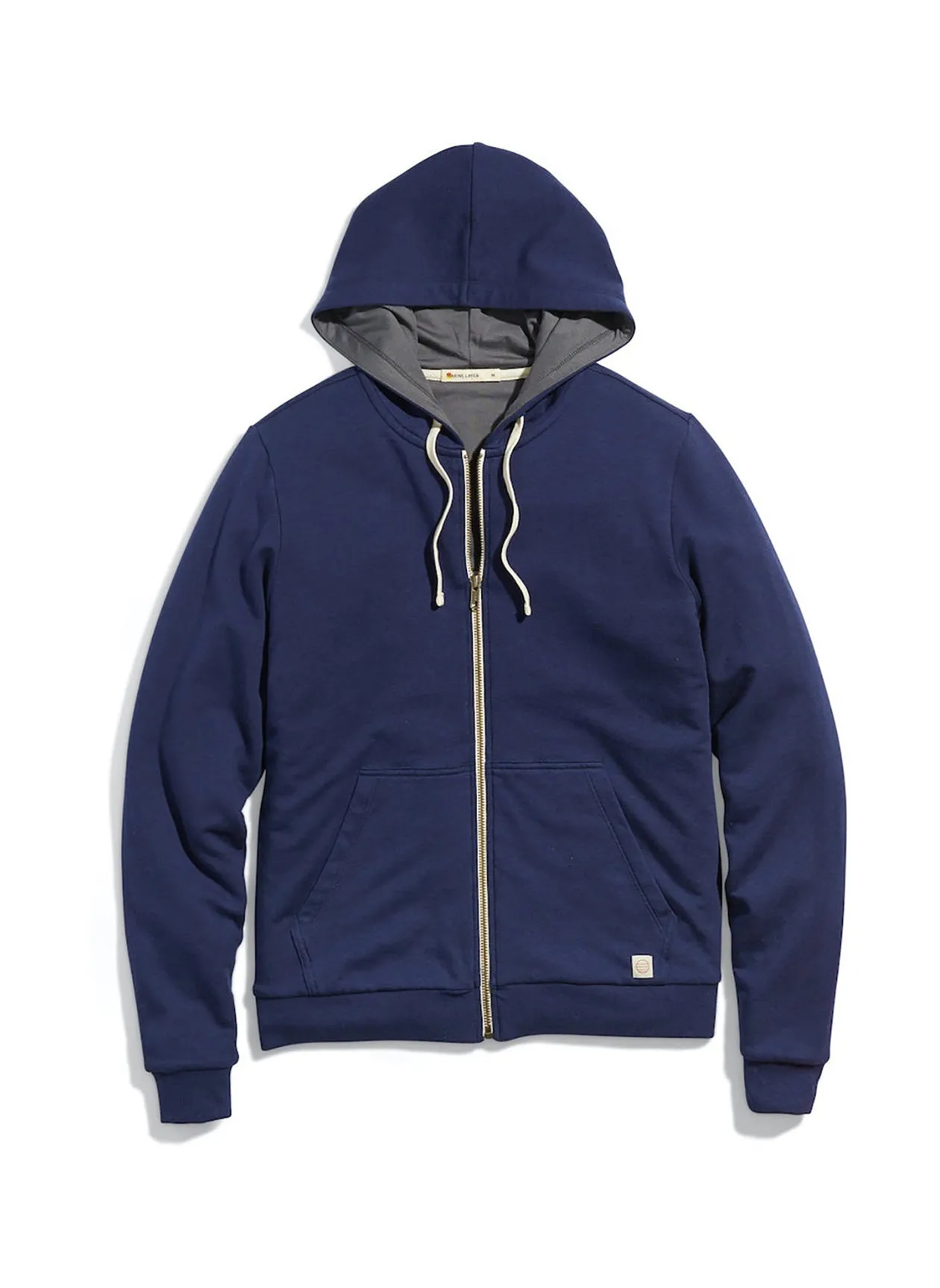 Marine Layer Lined Hoodie Women&#x27;s True Navy WLHZR3