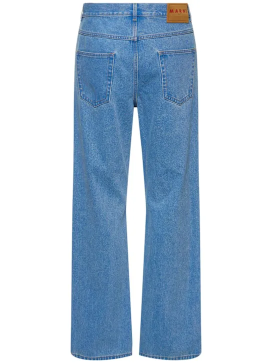 Marni   Wide cotton denim jeans 