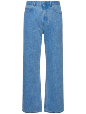 Marni   Wide cotton denim jeans 