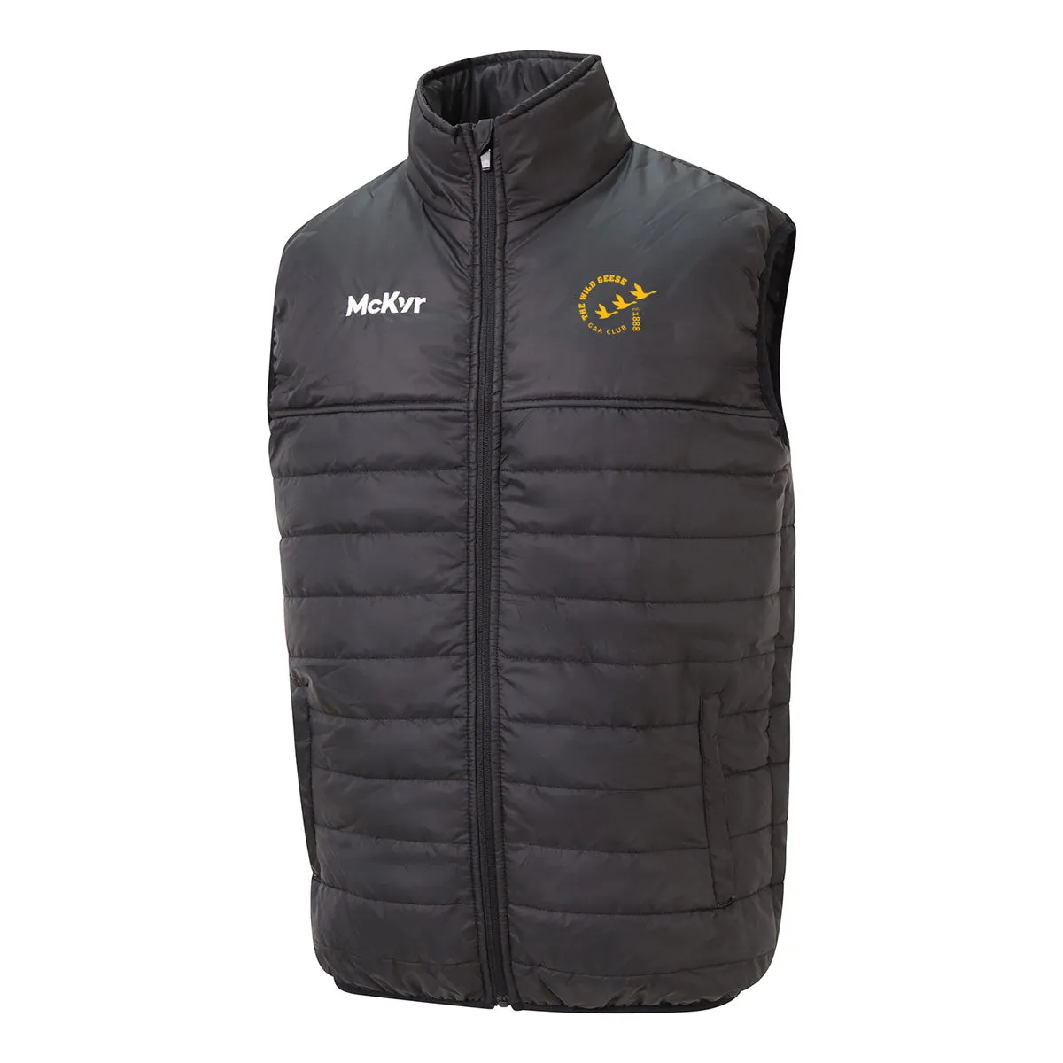 Mc Keever Wild Geese GAA Core 22 Padded Gilet - Adult - Black