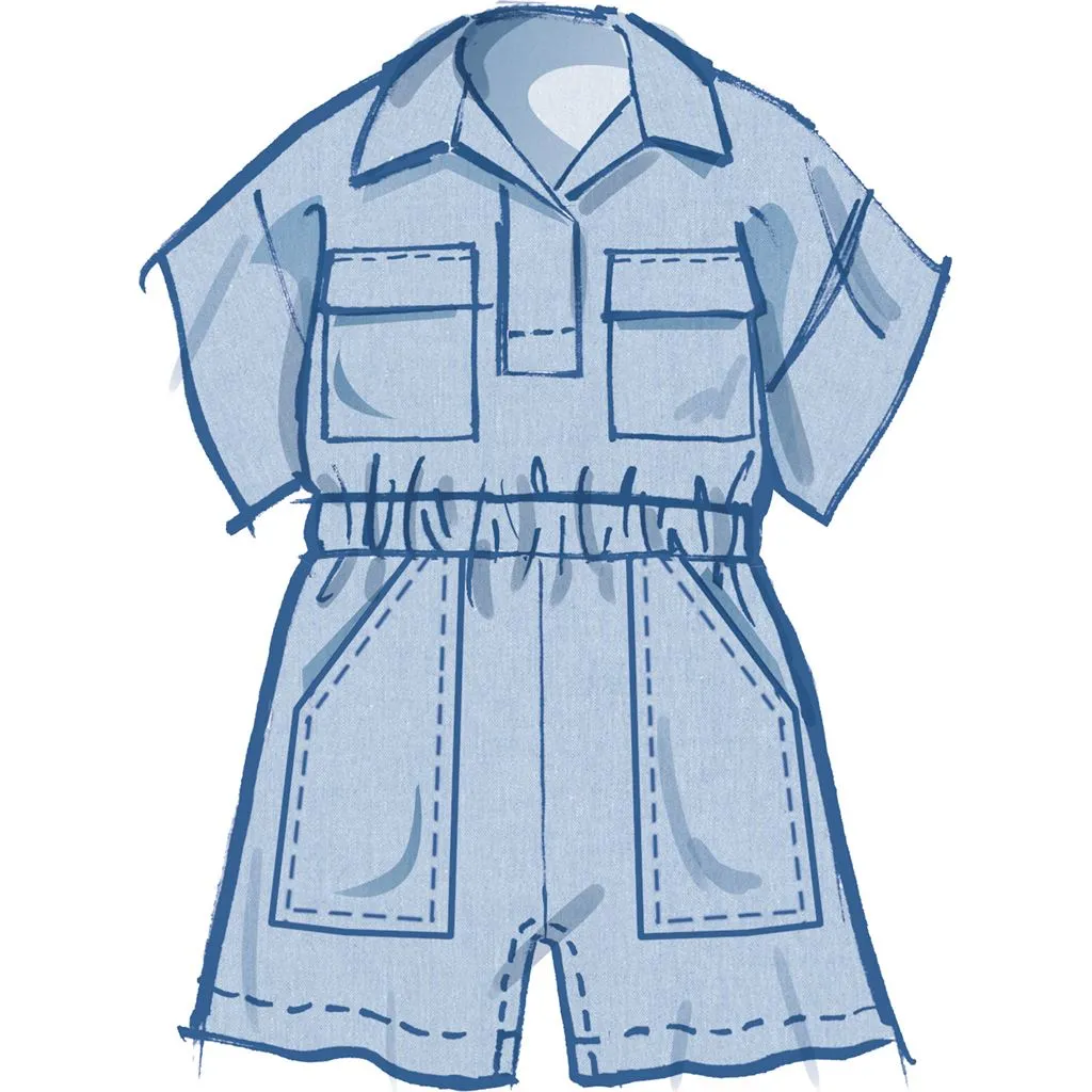 McCall's Pattern M8461 Toddlers' Top, Romper and Pants