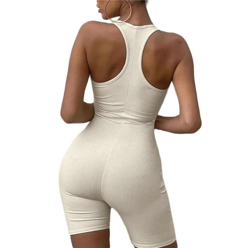 Nansy Halter Neck Romper