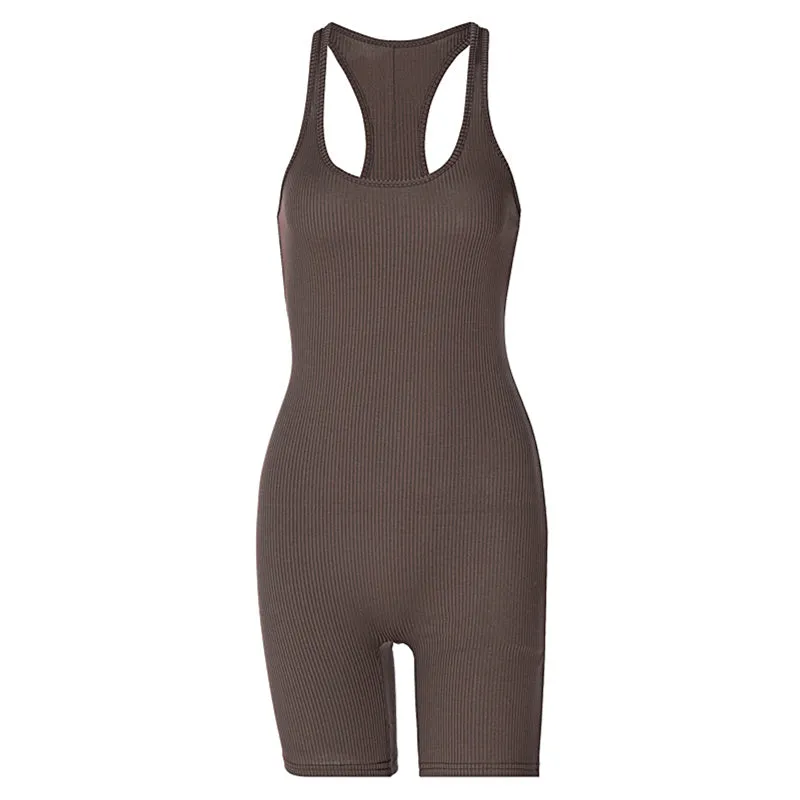 Nansy Halter Neck Romper