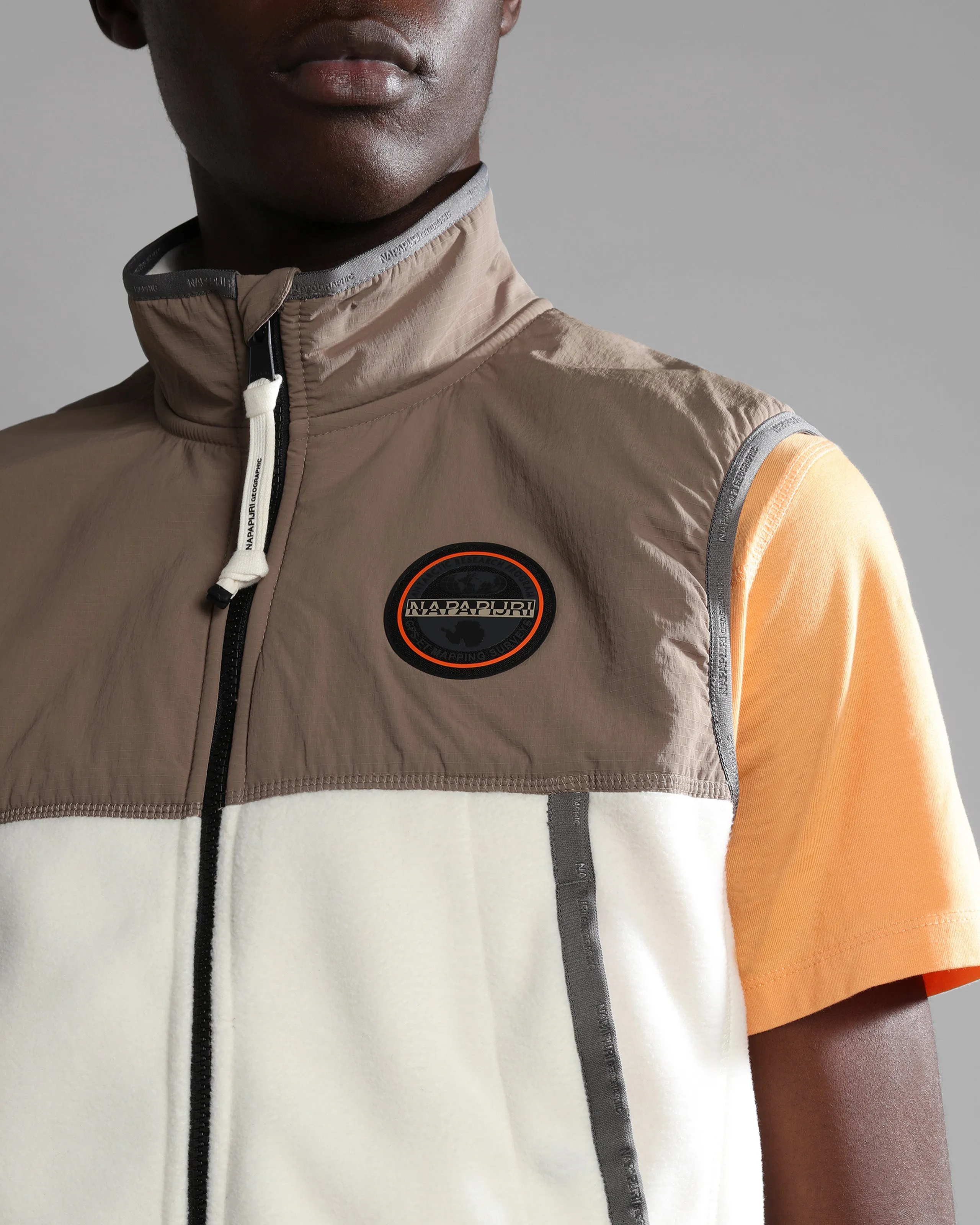 Napapijri Ambato Vest - White Whisper