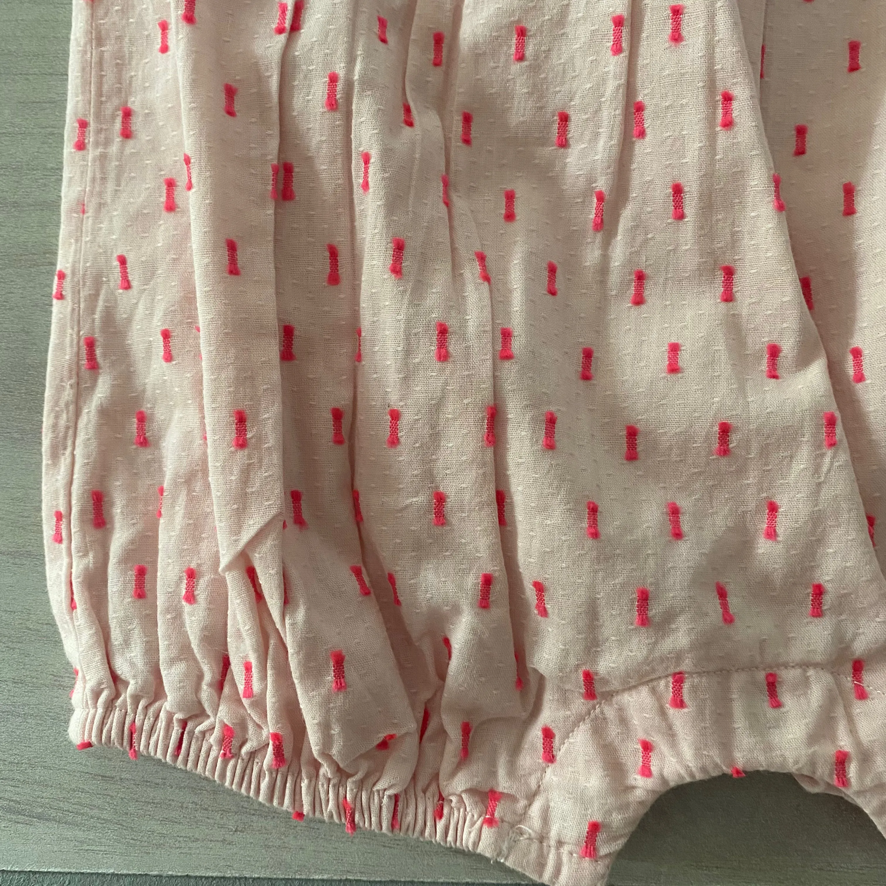 NEW Baby Gap Pink Bubble Romper