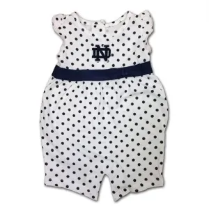 Notre Dame Pretty Polka Dot Romper