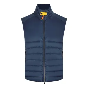 Parajumpers Korey Navy Blue Gilet Down Jacket