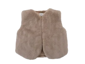 Pimmy Gilet | Taupe Teddy