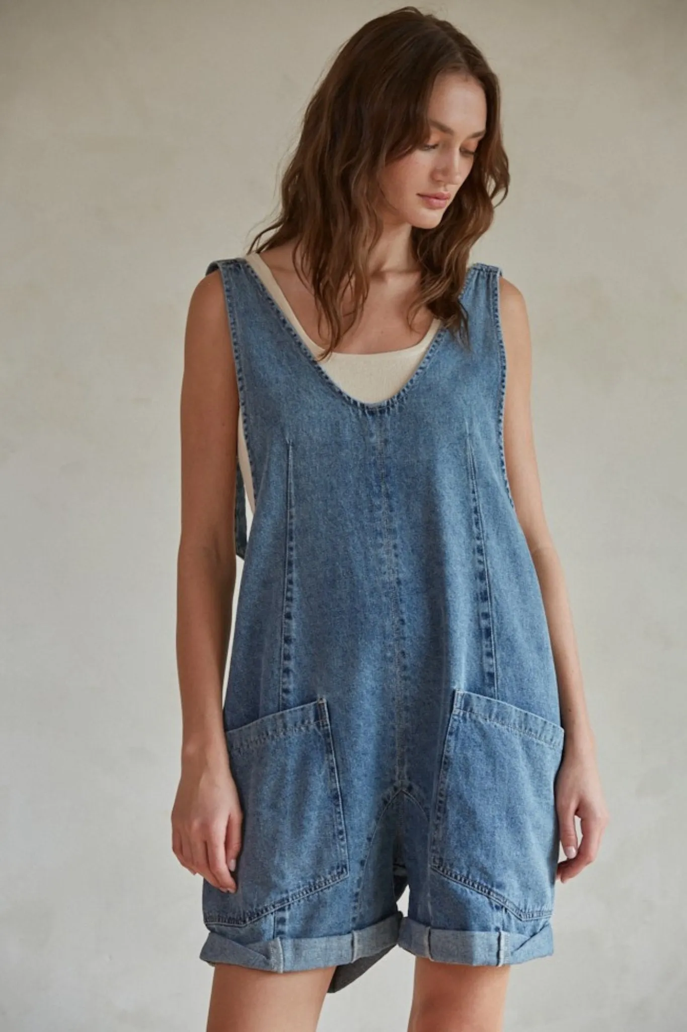 pippy denim overalls