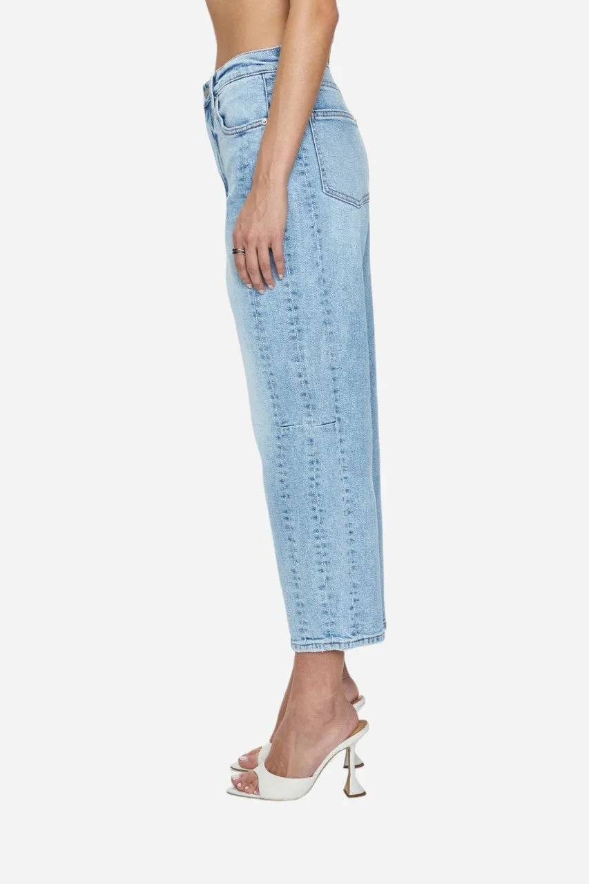 Pistola Eli High Rise Arched Leg Jeans in Sun Kissed