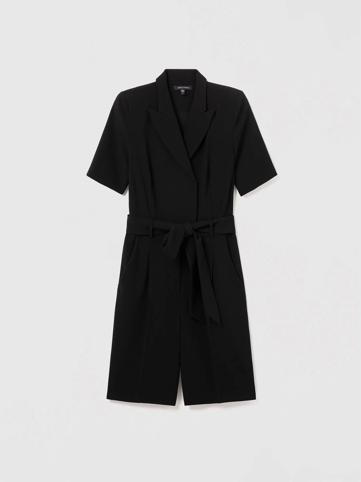 Pleated romper