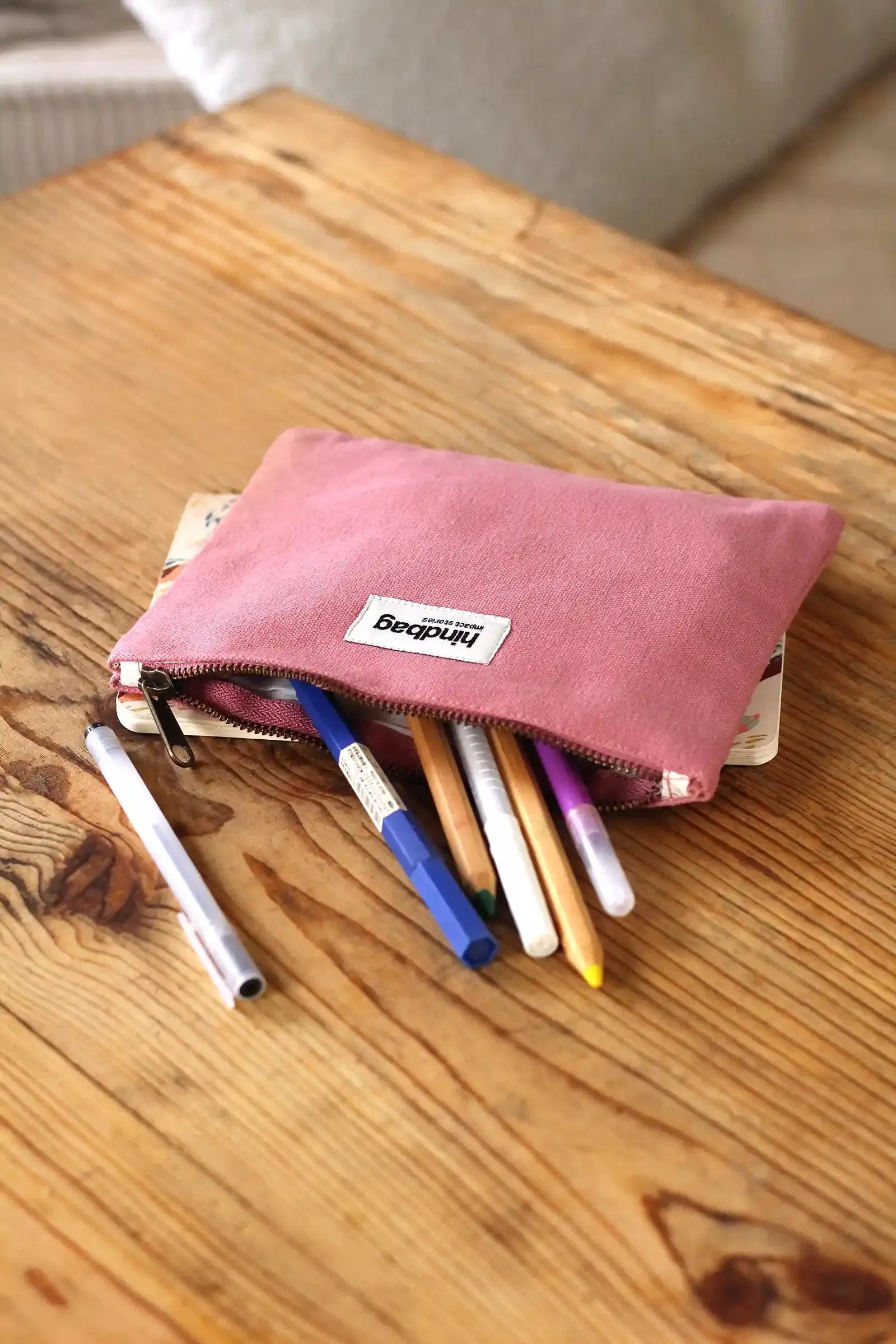 Pochette Lou Rose blush