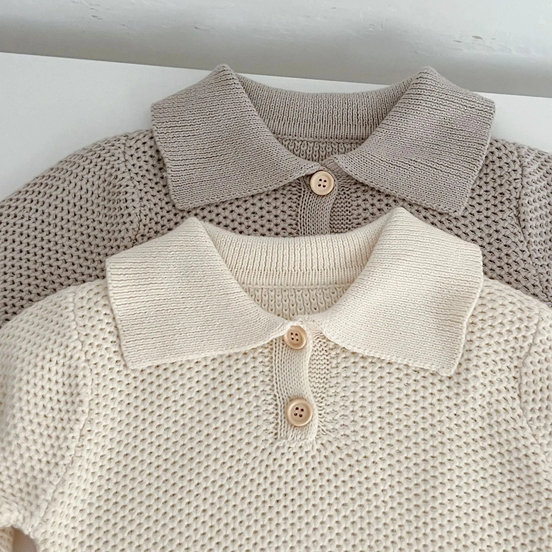 Pointelle Knit Romper