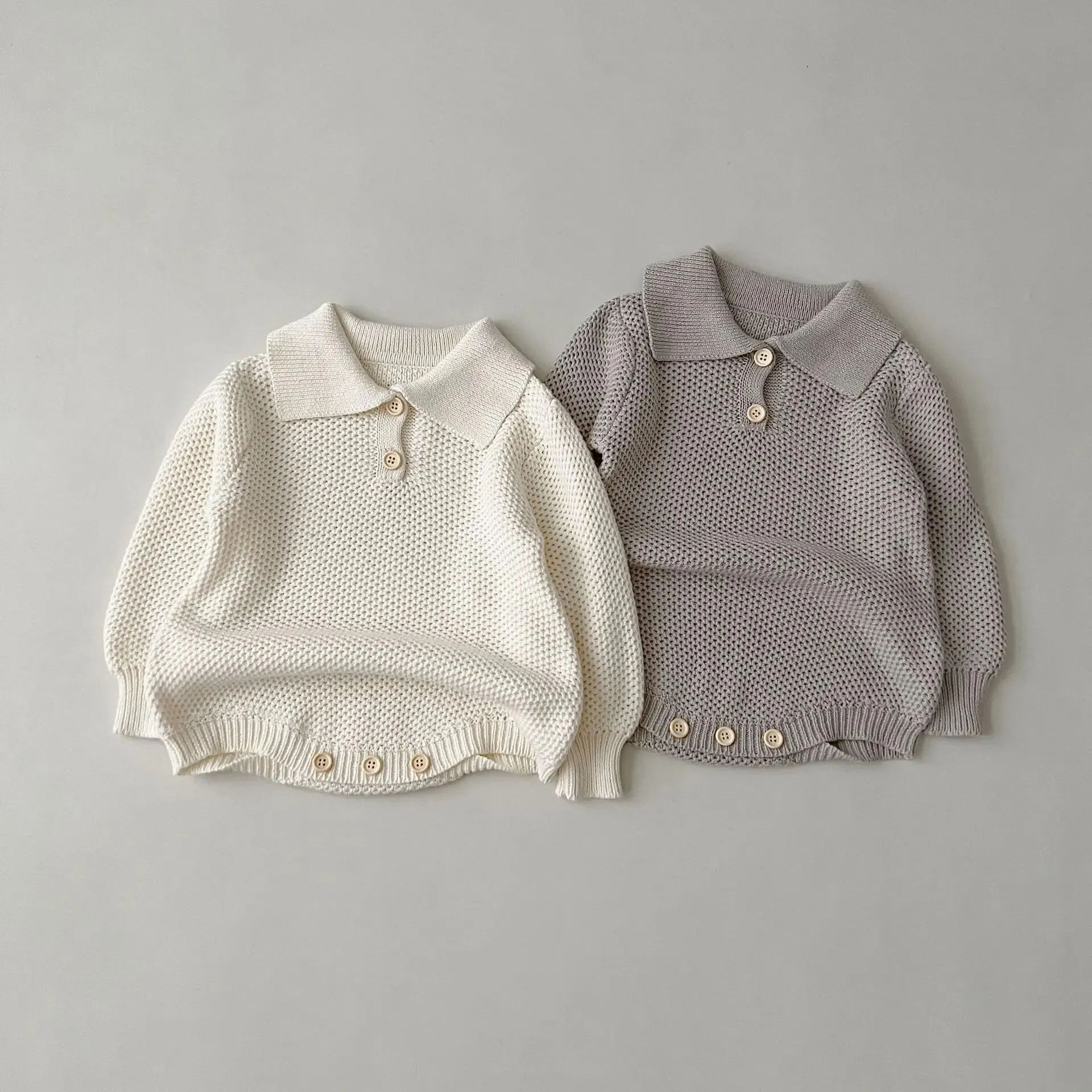 Pointelle Knit Romper