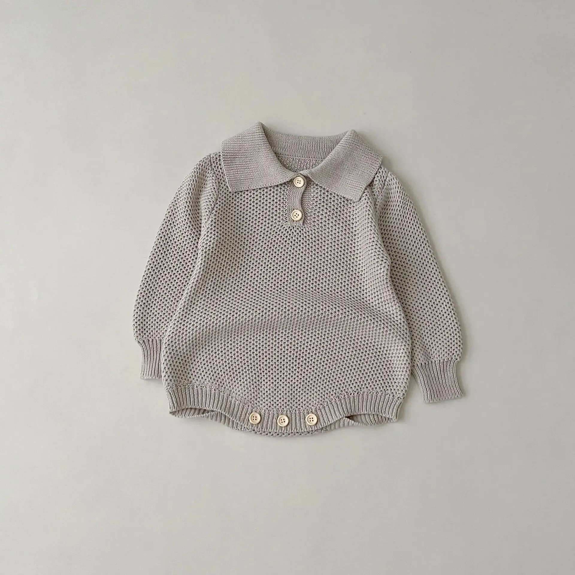 Pointelle Knit Romper