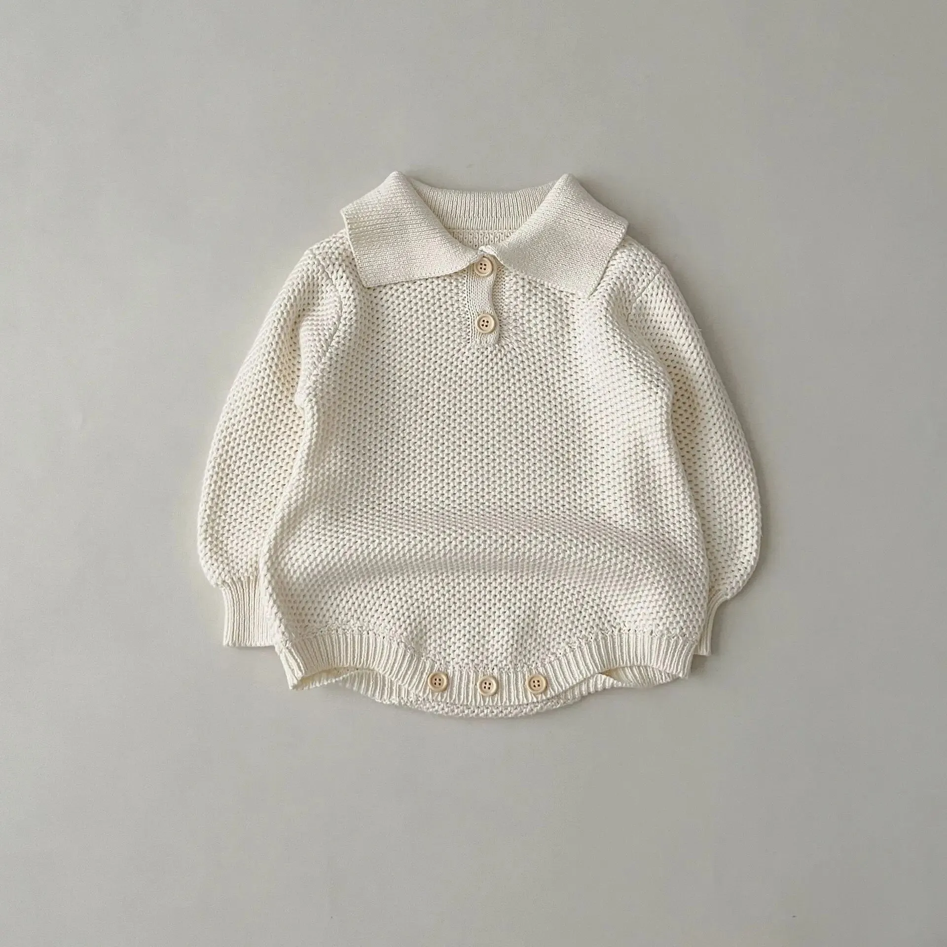 Pointelle Knit Romper