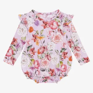 Posh Peanut Ruffle Bubble Romper - Pari