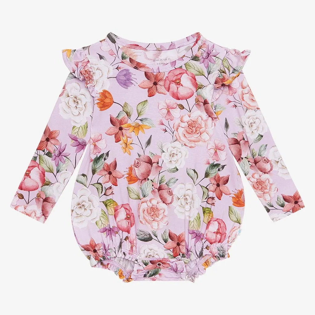 Posh Peanut Ruffle Bubble Romper - Pari